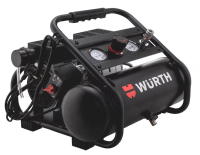 WÜRTH Sprężarka Subcompact 8 l, bezolejowa i cicha