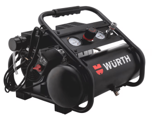 WÜRTH Sprężarka Subcompact 8 l, bezolejowa i cicha